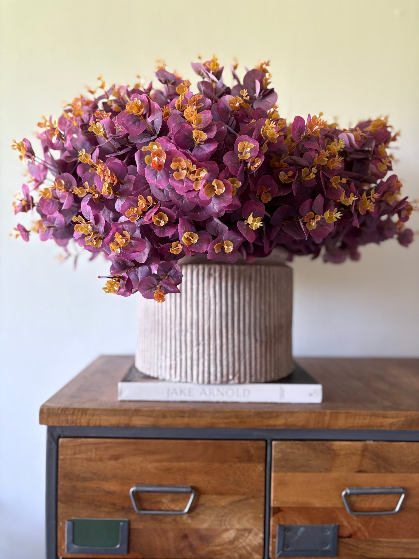 Burgundy Eucalyptus | Artificial Floral
