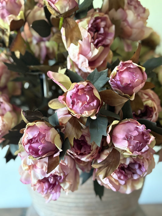 Dusty Pink Peony | Artificial Floral