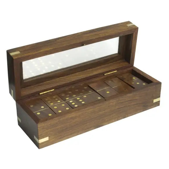 Wooden Dominoes Set | Elegant Home Decor
