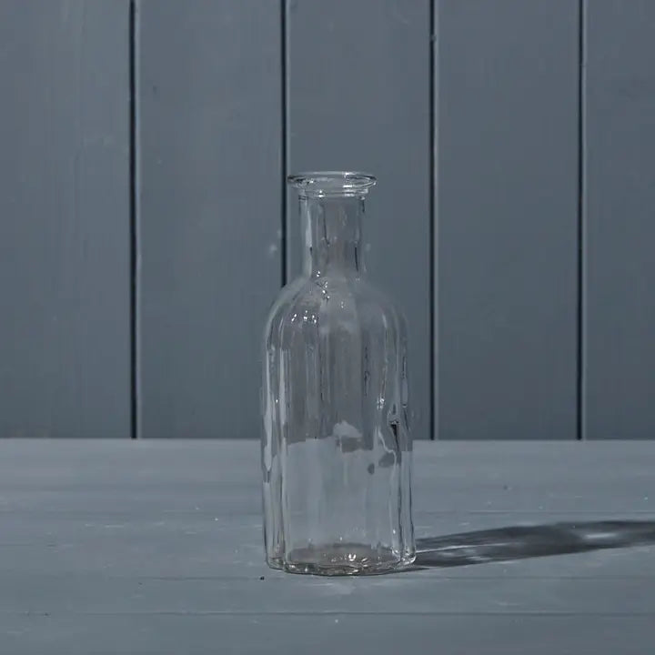 Clear Glass Bottle | Luxury Home Décor