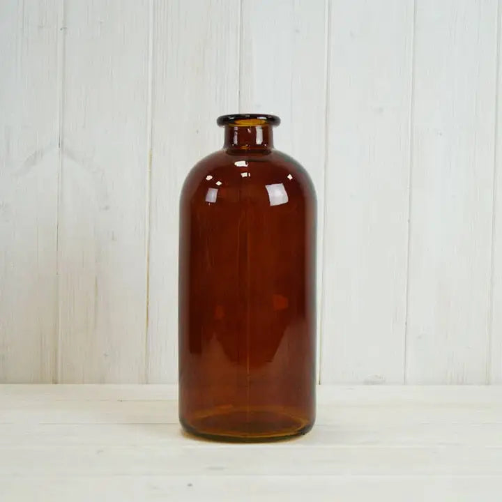 Burnt Amber Bottle Medium | Luxury Home Decor