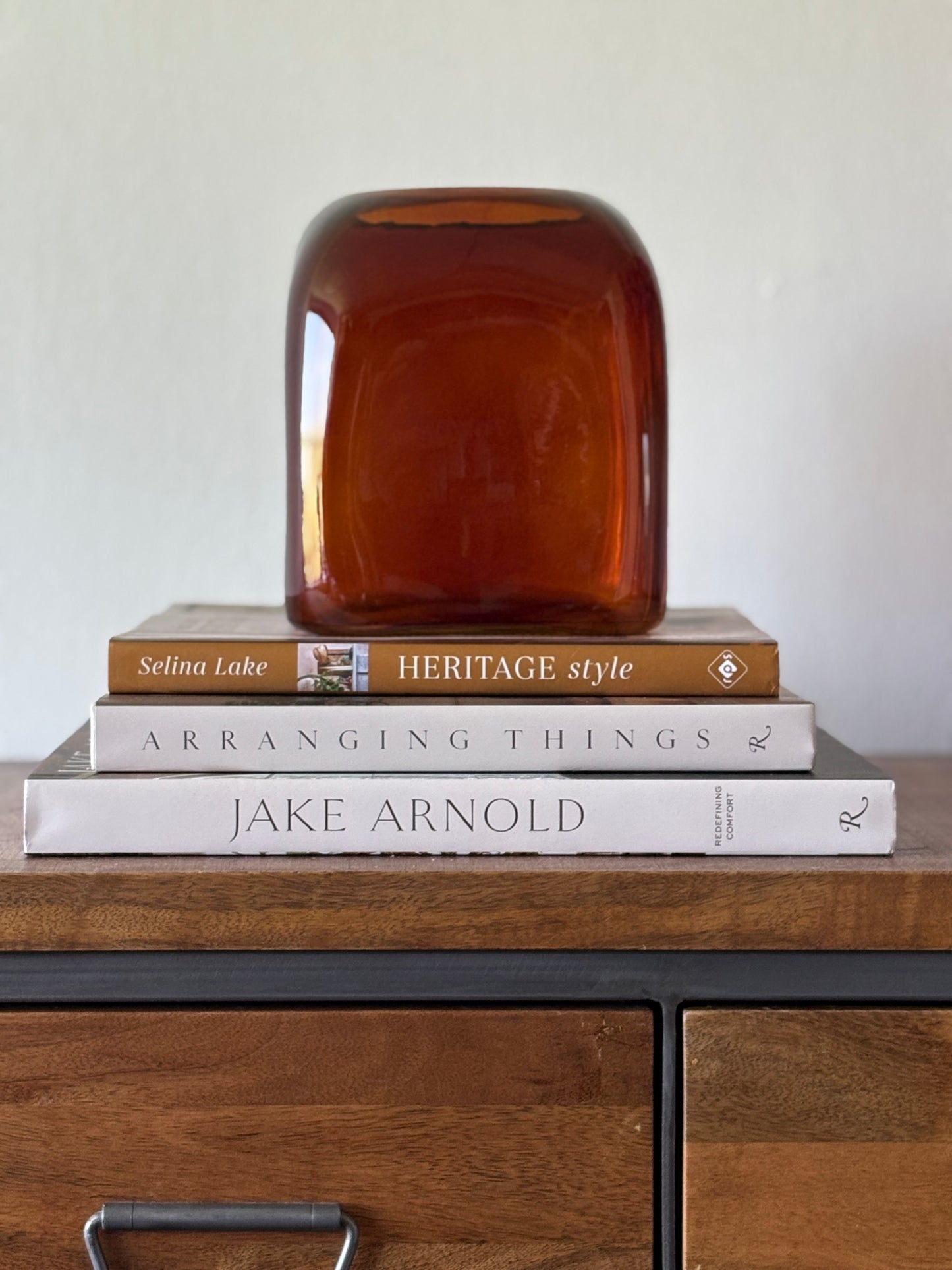 The Amber Vase | Luxury Home Decor