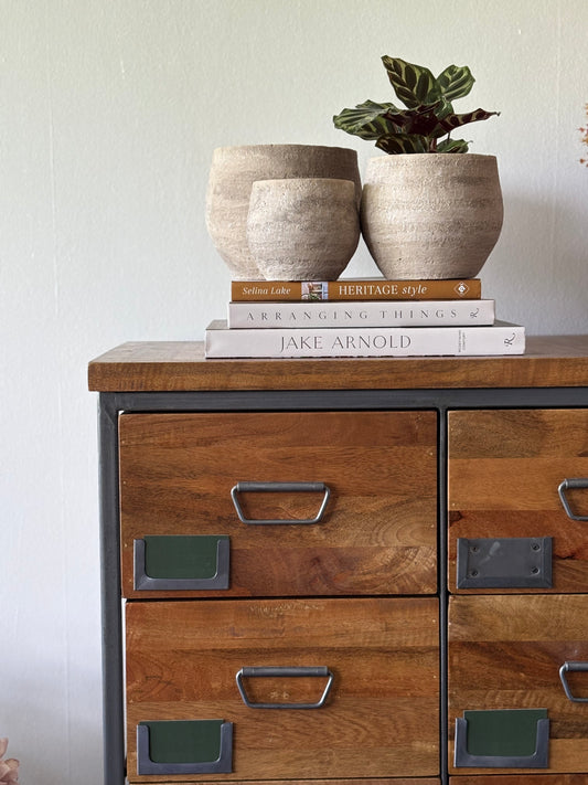 Small Cement Pot | The Edith Collection