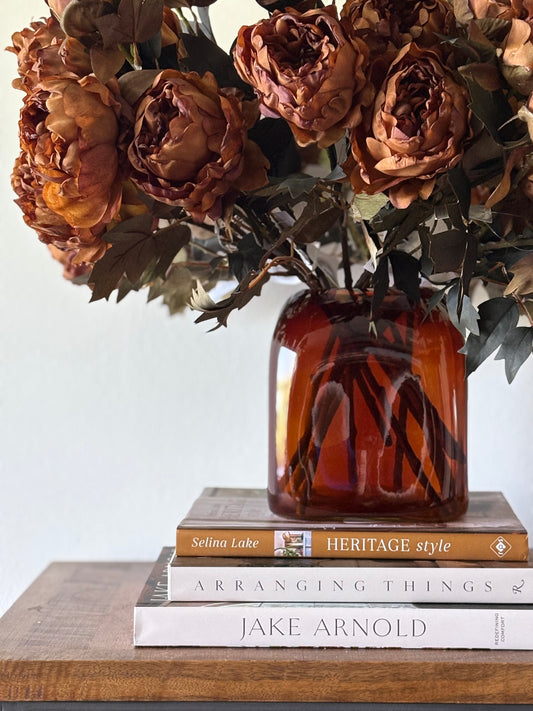 The Amber Vase | Luxury Home Decor