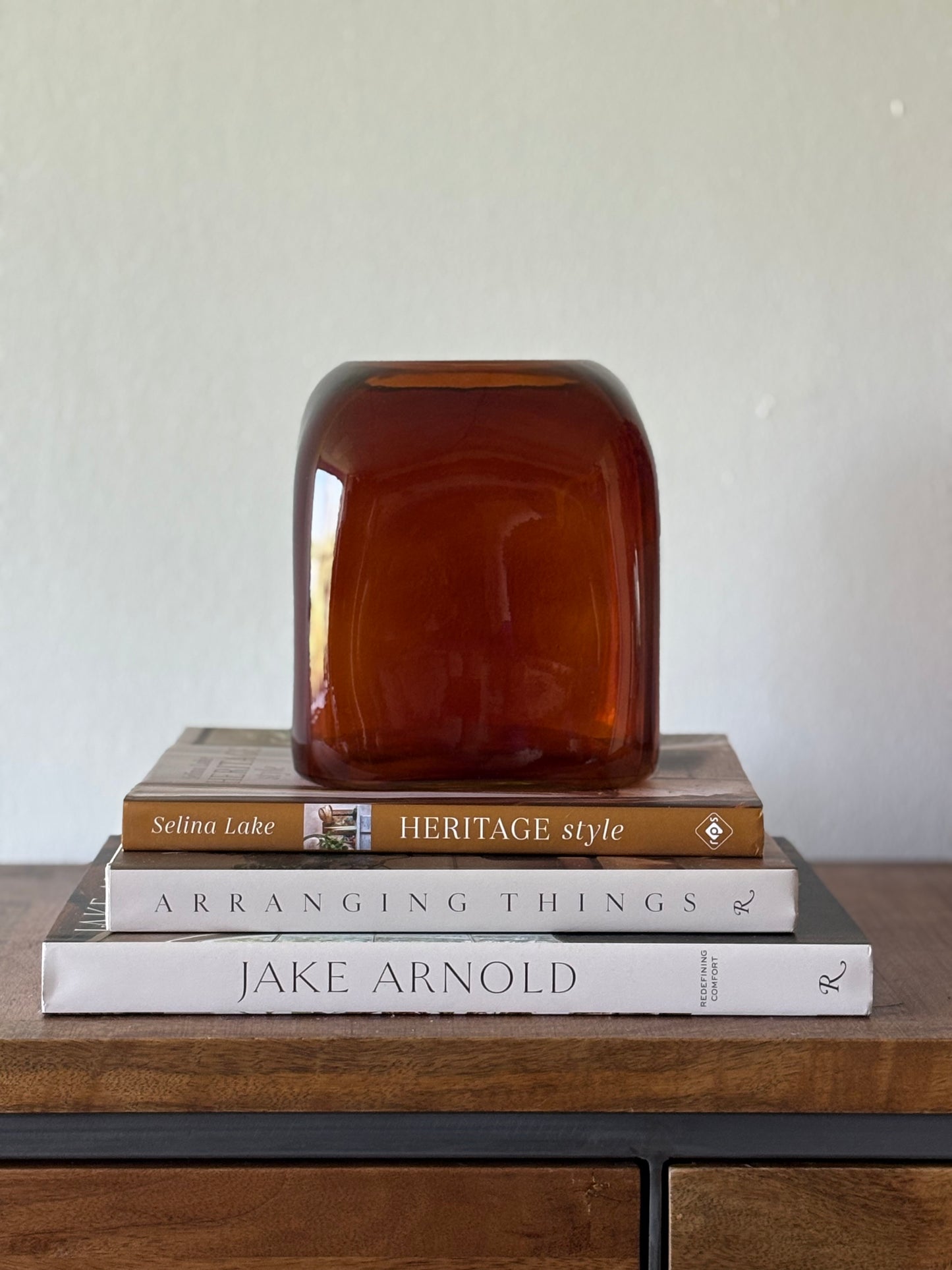 The Amber Vase | Luxury Home Decor