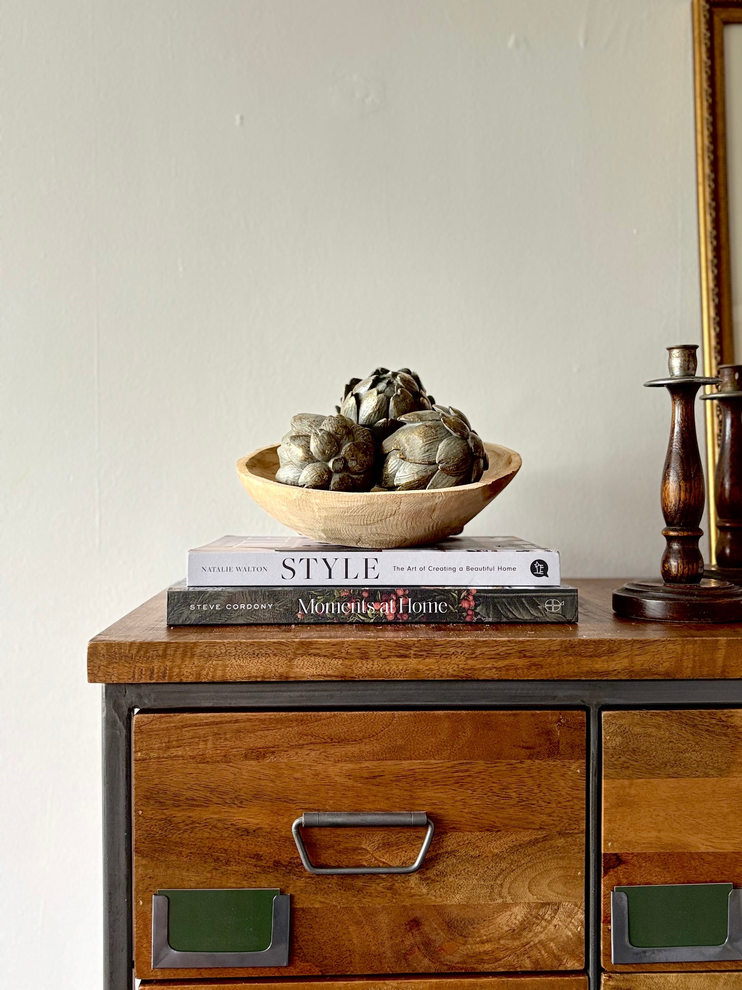 Antique Bronze Artichoke | Luxury Home Decor