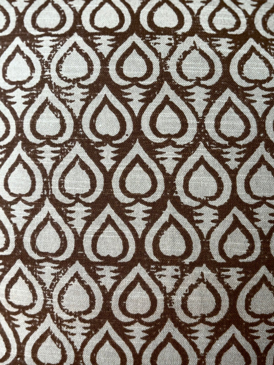 Gina Cushion in Pecan | Luxury Home Décor