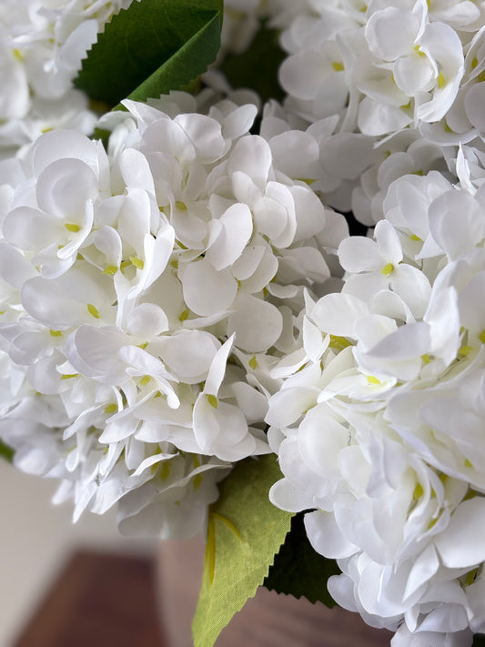 White Hydrangea | Artificial Floral