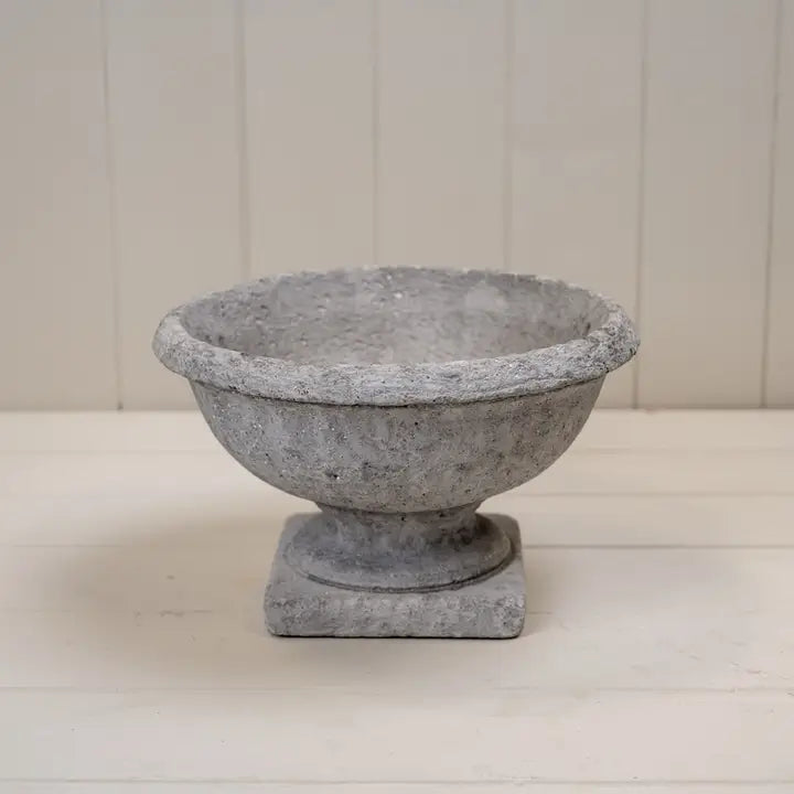 Grey Clay Cement Urn | The Agnes Collection