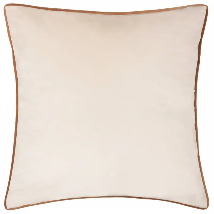 Velvet Cushion with contrast piping | Luxury Home Décor