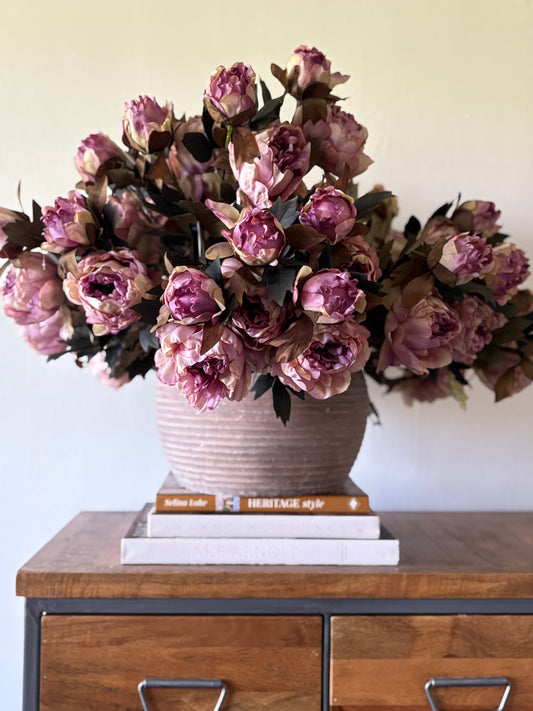Dusty Pink Peony | Artificial Floral