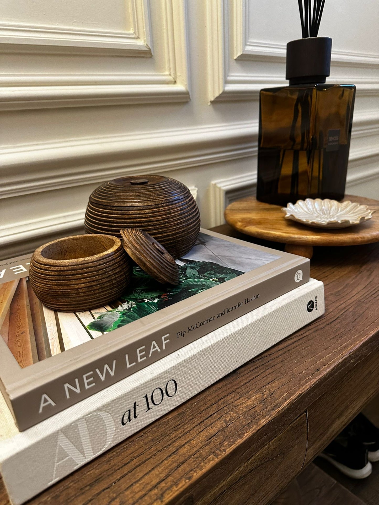 Hand-Carved Mango Wood Bowls Small | Luxury Home Decor