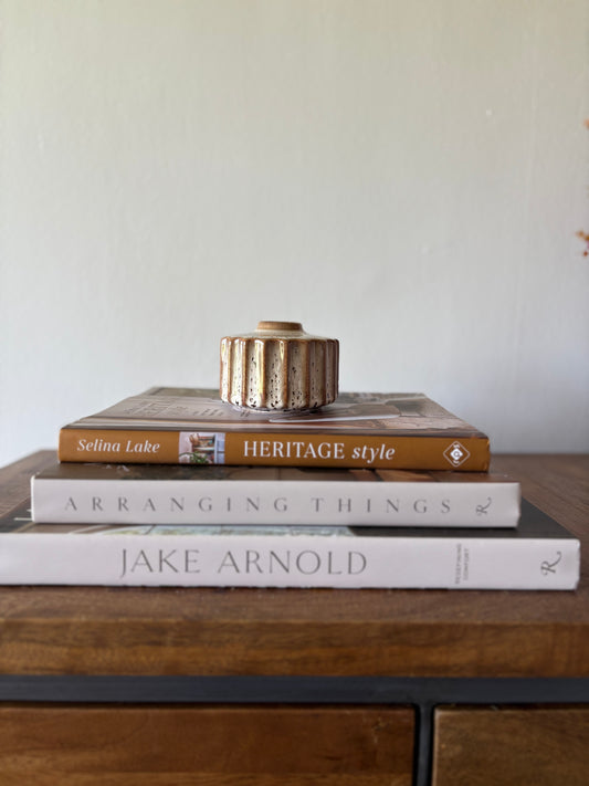 Small Decorative Ceramic Neutral Vase | Luxury Home Décor