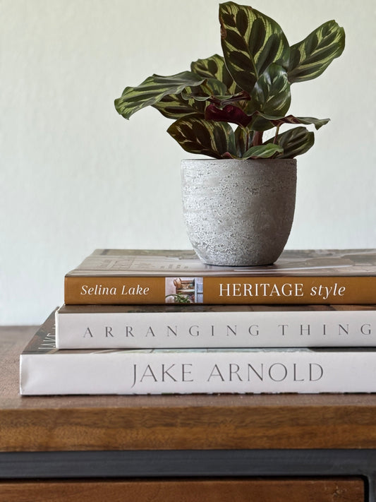 Small Stone Planter | Luxury Home Décor