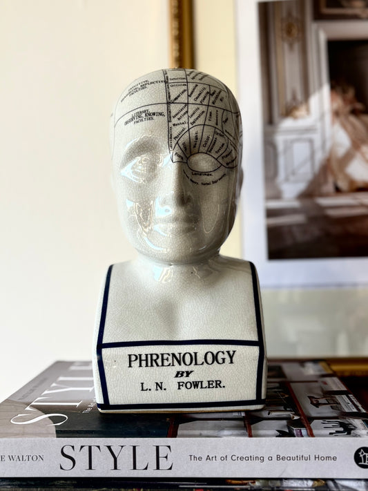 PreLoved Phrenology Head | Luxury Home Decor