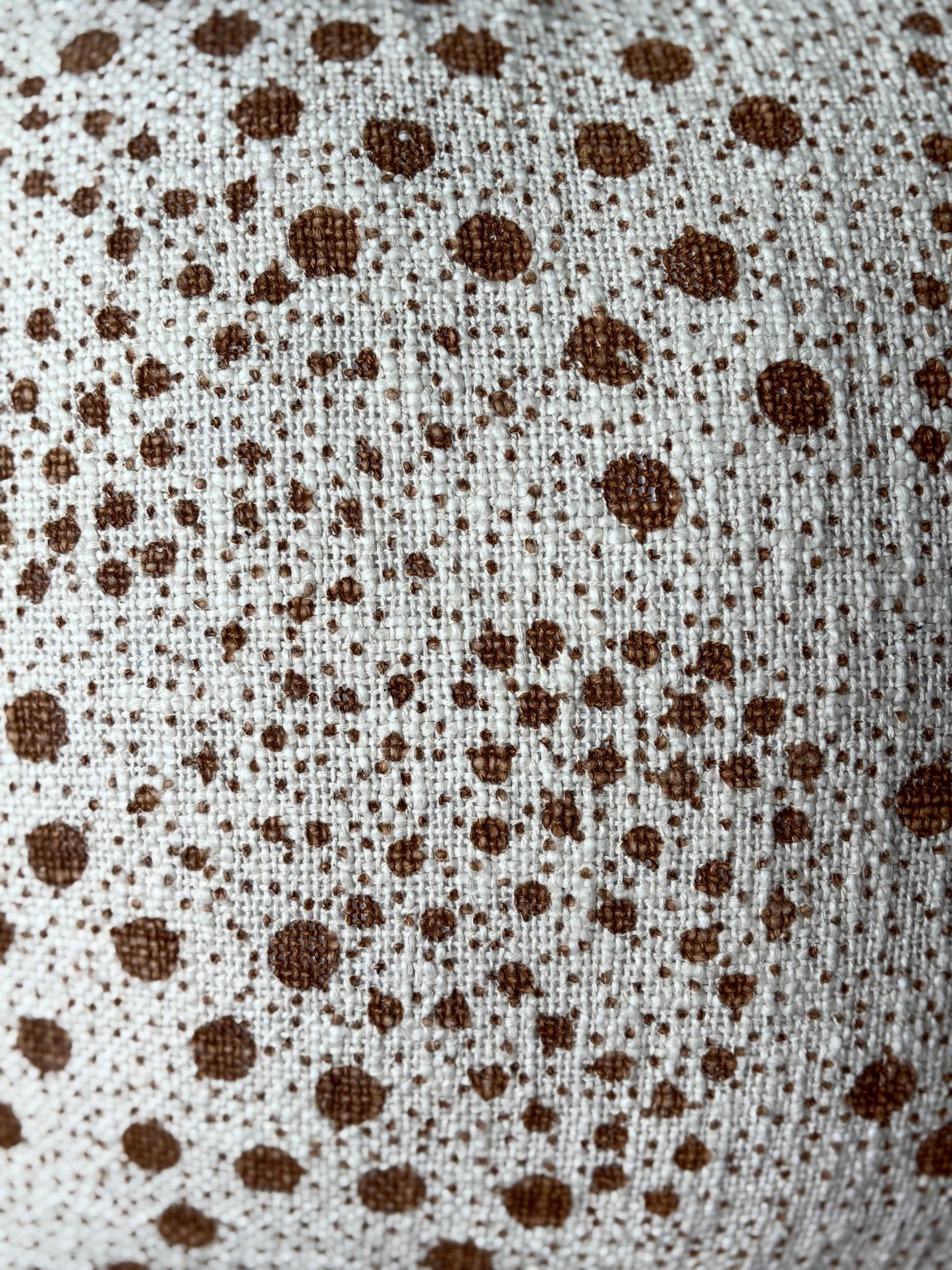 Woven Fringed Cotton Cushion in Yolk | Luxury Home Décor