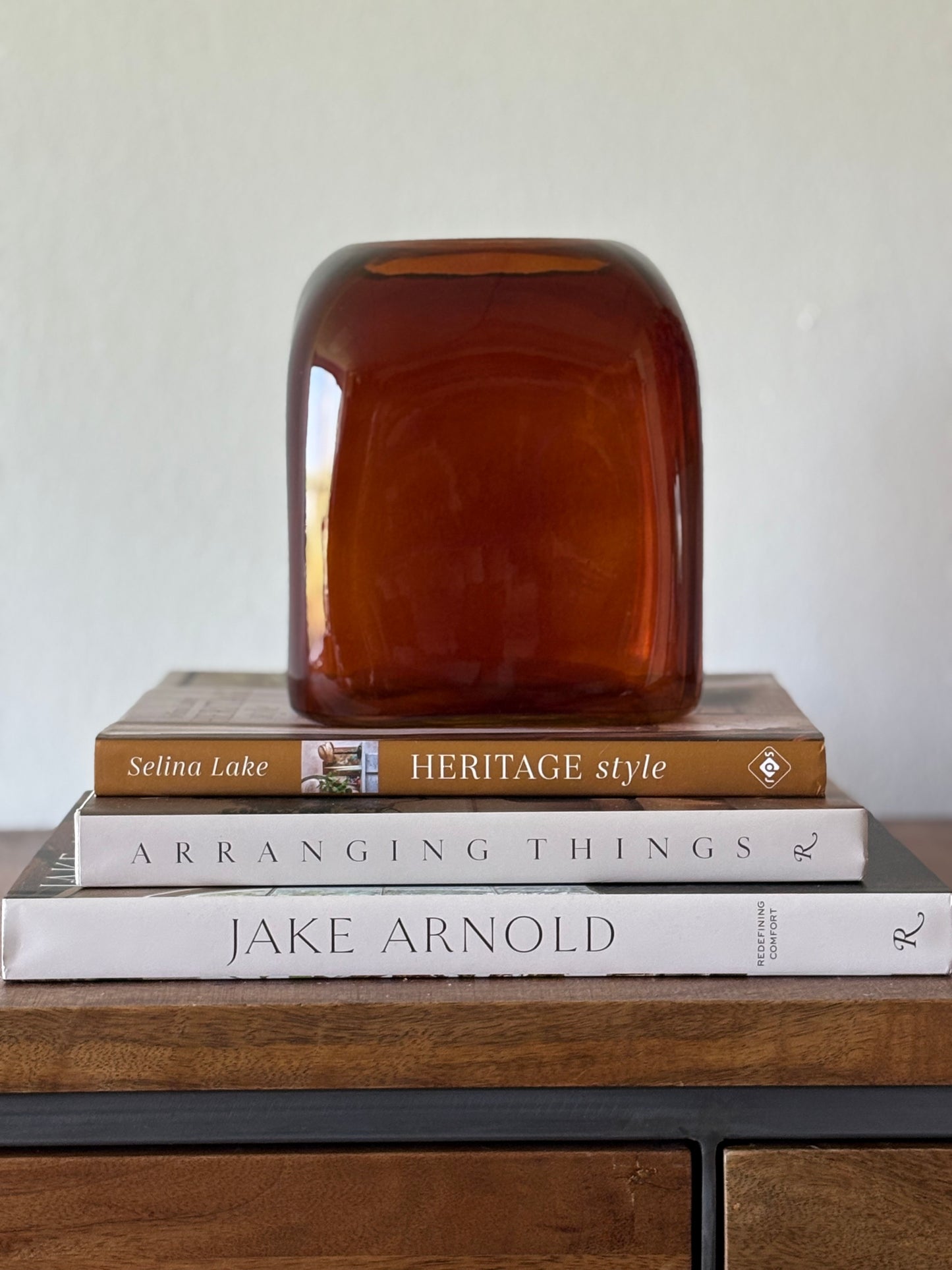 The Amber Vase | Luxury Home Decor