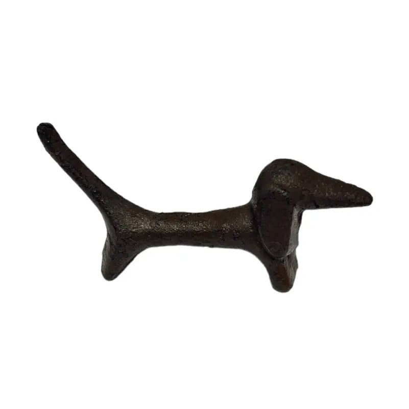 Dachshund Metal Sculpture | Luxury Home Decor