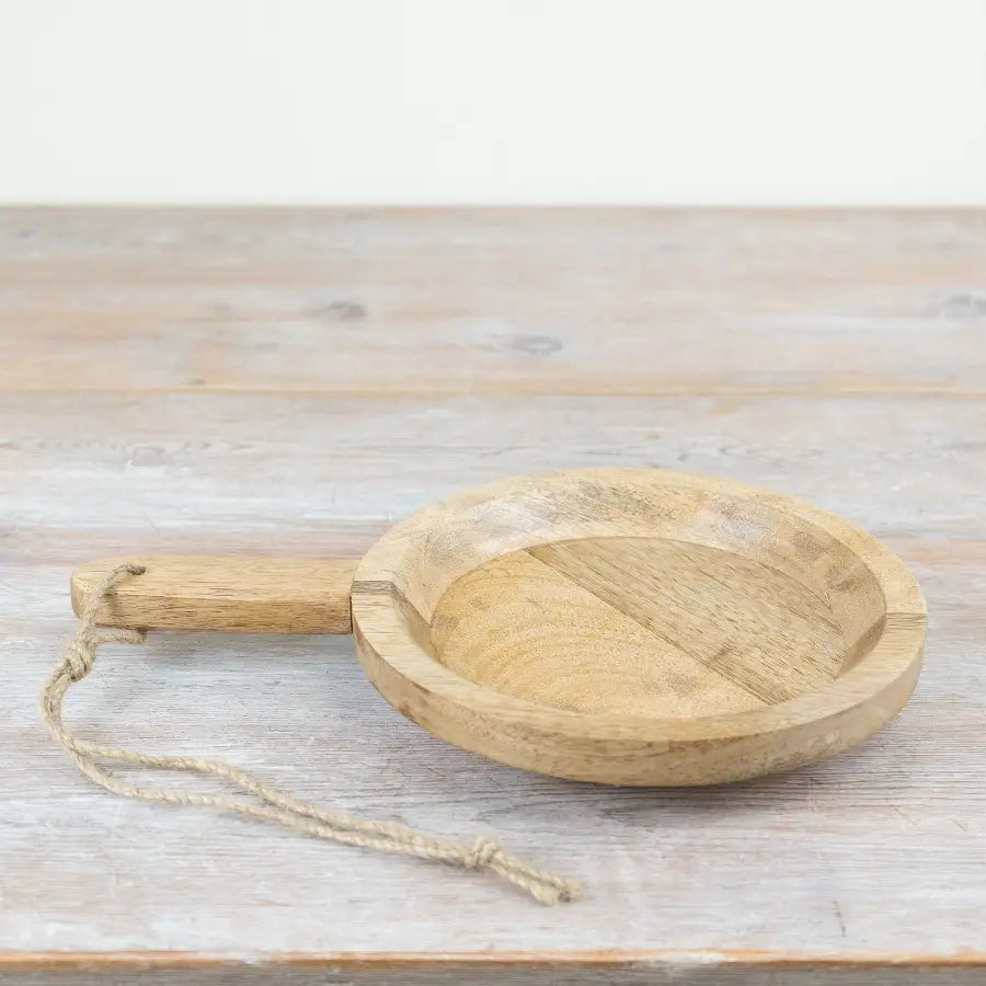 Circular Wooden Serving Board | Luxury Home Decor