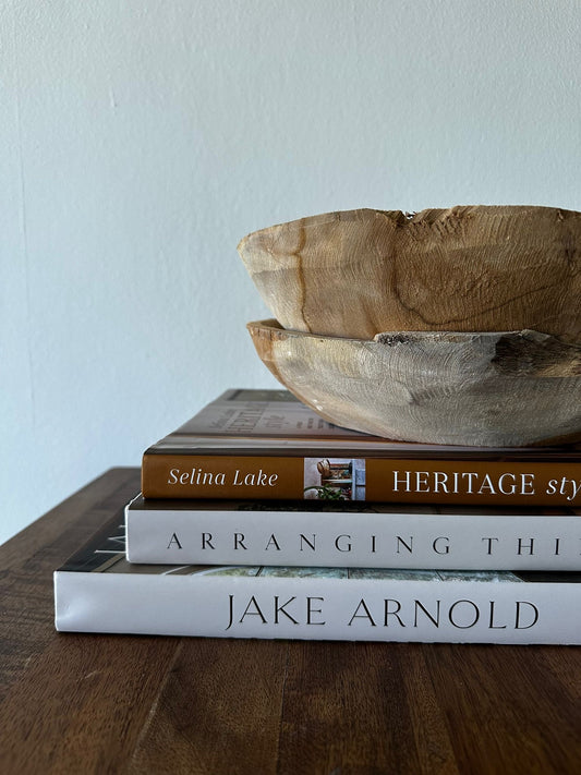 Rustic Teak Bowl | Luxury Home Décor