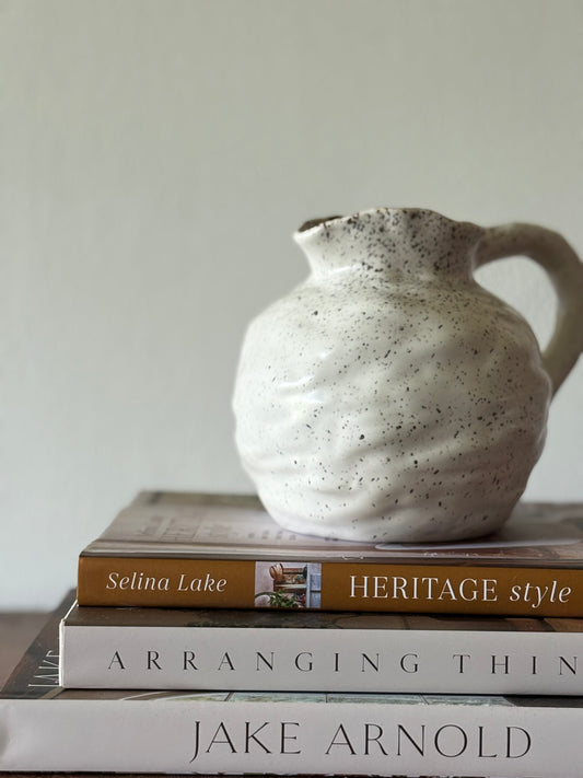Medium Beba Ceramic Jug | Luxury Home Décor