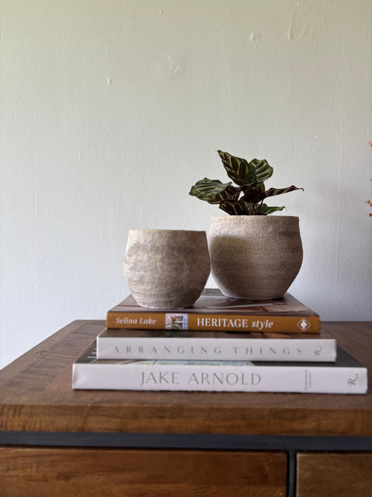 Small Cement Pot | The Edith Collection