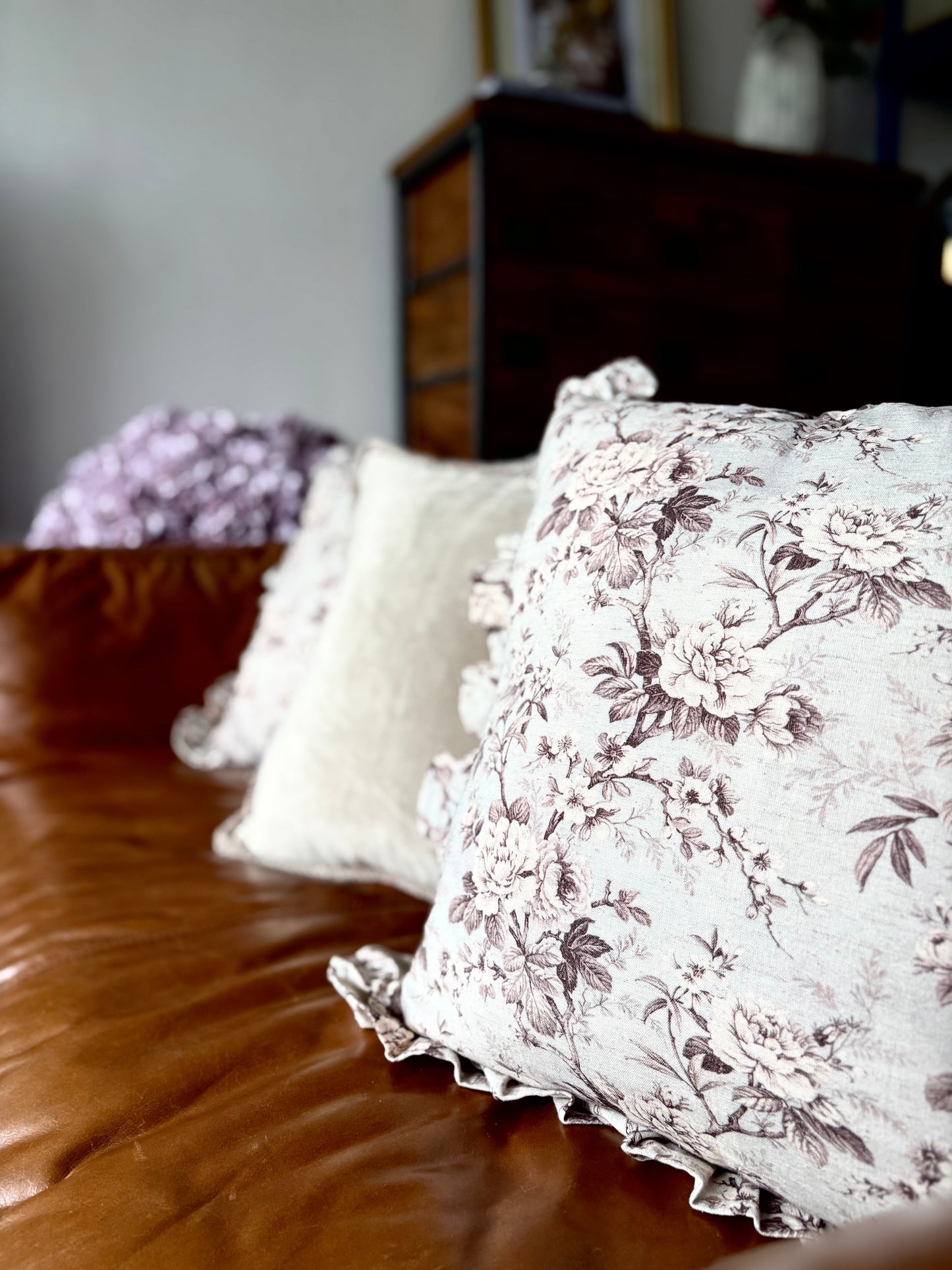 PreLoved Floral Cushion | Luxury Home Décor
