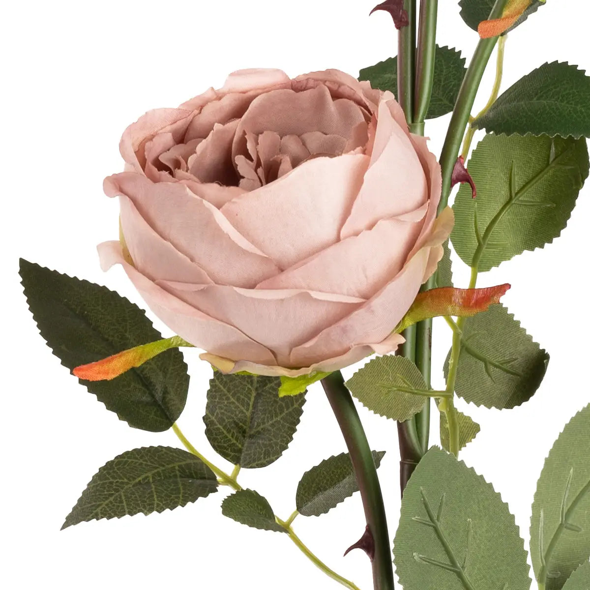Dirty Pink Garden Rose Spray | Artificial Floral