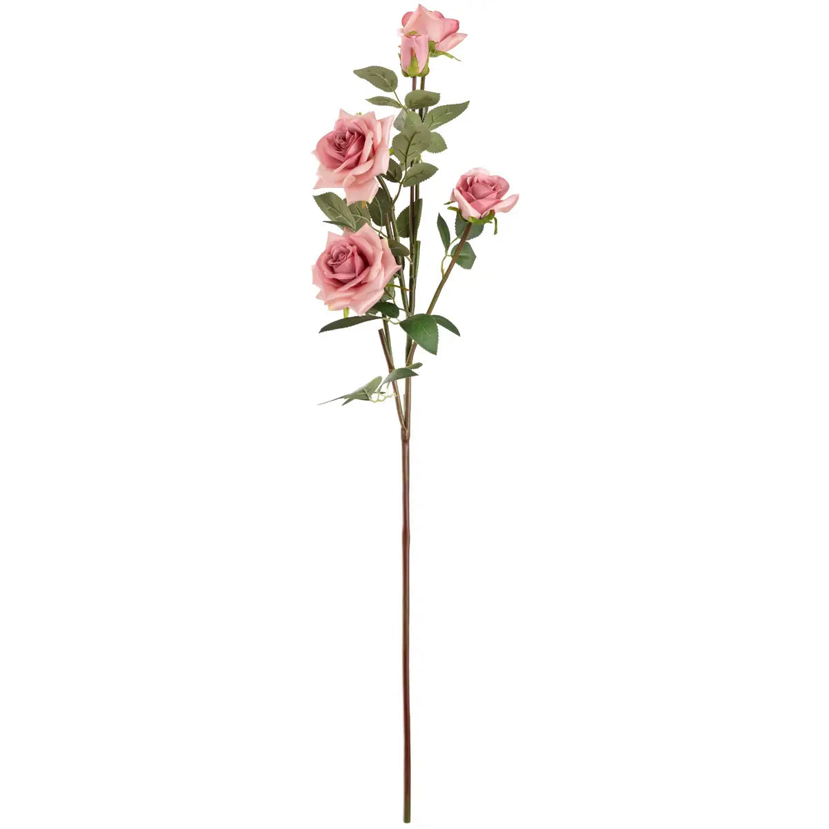 Soft Pink Large Garden Rose Spray | Artificial Floral