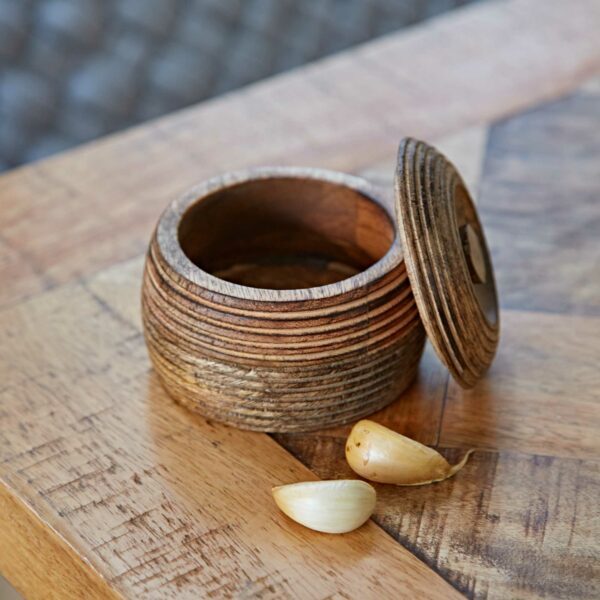 Hand-Carved Mango Wood Bowls Medium | Luxury Home Decor